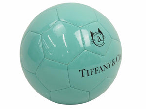 未使用 Tiffany ティファニー×スポルディング サッカーボール キャットストリート限定 合成皮革 ティファニーブルー 42144