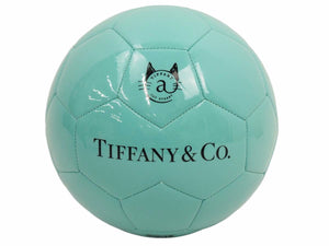 未使用 Tiffany ティファニー×スポルディング サッカーボール キャットストリート限定 合成皮革 ティファニーブルー 42144