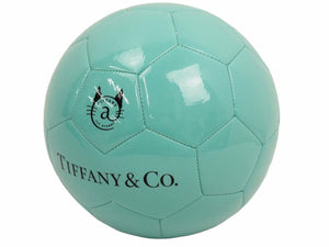 未使用 Tiffany ティファニー×スポルディング サッカーボール キャットストリート限定 合成皮革 ティファニーブルー 42144
