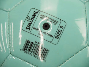 未使用 Tiffany ティファニー×スポルディング サッカーボール キャットストリート限定 合成皮革 ティファニーブルー 42144