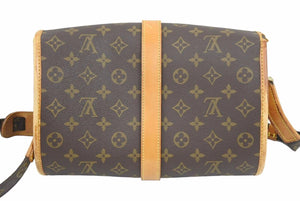 Louis Vuitton ルイヴィトン マルヌ ショルダーバッグ 斜め掛けバッグ M51369 モノグラム PVCレザー ブラウン 良品 中古 42155