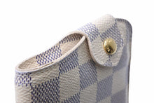 画像をギャラリービューアに読み込む, [USED/中古]LOUIS VUITTON ルイ・ヴィトン メガネケース SN0143 ホワイト ダミエアズール ダミエキャンバス Bランク