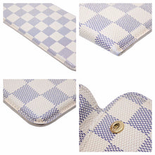画像をギャラリービューアに読み込む, [USED/中古]LOUIS VUITTON ルイ・ヴィトン メガネケース SN0143 ホワイト ダミエアズール ダミエキャンバス Bランク
