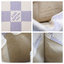 画像をギャラリービューアに読み込む, [USED/中古]LOUIS VUITTON ルイ・ヴィトン メガネケース SN0143 ホワイト ダミエアズール ダミエキャンバス Bランク