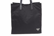 Load image into Gallery viewer, PRADA プラダ ２WAY ハンドバッグ ショルダーバッグ 三角ロゴプレート 2VG905 ブラック ナイロン 美品 中古 42166 正規品