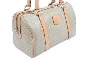 CELINE セリーヌ ヴィンテージ スピーディ ハンドバッグ カバン ボストン マカダム ブラウン 美品 中古 42171