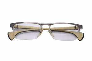 Chrome Hearts クロムハーツ メガネ 眼鏡 サングラス アイウェア イエロー シルバー 中古 42191