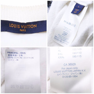 Louis Vuitton ルイヴィトン クルーネック スウェットトレーナー ヴィヴィエンヌ刺繍 RM182M GWC HFY15W 2018AW 良品 中古 42200