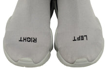 Load image into Gallery viewer, VETEMENTS Reebok ヴェトモン リーボック ソックランナー ハイトップスニーカー 香港限定 ライトグレー サイズ27 美品 中古 42205