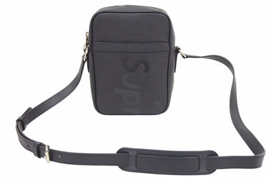 LOUIS VUITTON Supreme ルイヴィトン シュプリーム エピ ダヌーブ PM ショルダー バッグ ノワール M53431 中古 42209