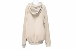 CELINE セリーヌ スウェット プルオーバー パーカー 20SS ロゴ フロッキープリント ラグラン コットン カシミヤ混 美品 中古 42233