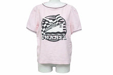 画像をギャラリービューアに読み込む, CHANEL シャネル 2019クルーズ La Pausa ココマーク ボーダー 半袖Tシャツ カットソー トップス 美品 中古 42249