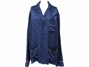 極美品 Supreme シュプリーム Louis Vuitton ルイヴィトン パジャマシャツ VCCM07 RN36929 レーヨン シルク サイズM 42250