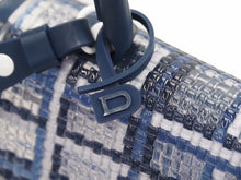 画像をギャラリービューアに読み込む, 新品同様 Delvaux デルボー Brillant ブリヨン MM The Dreamer ドリーマー ネイビー ホワイト クリア PVC ポリウレタン 42257