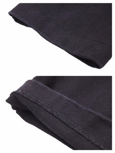 JIL SANDER ジルサンダー 長袖Tシャツ ダブルポケット ビッグ 20SS ブラック ブルー コットン サイズL 美品 中古 42277