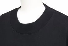 Load image into Gallery viewer, JIL SANDER ジルサンダー 長袖Tシャツ ダブルポケット ビッグ 20SS ブラック ブルー コットン サイズL 美品 中古 42277