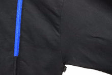 Load image into Gallery viewer, JIL SANDER ジルサンダー 長袖Tシャツ ダブルポケット ビッグ 20SS ブラック ブルー コットン サイズL 美品 中古 42277