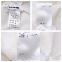 画像をギャラリービューアに読み込む, JIL SANDER ジルサンダー ロゴ Tシャツ 半袖シャツ トップス ホワイト ブラック コットン サイズXXL 良品 中古 42276