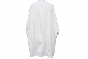 JIL SANDER ジルサンダー ロゴ Tシャツ 半袖シャツ トップス ホワイト ブラック コットン サイズXXL 良品 中古 42276