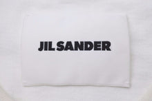 画像をギャラリービューアに読み込む, JIL SANDER ジルサンダー ロゴ Tシャツ 半袖シャツ トップス ホワイト ブラック コットン サイズXXL 良品 中古 42276