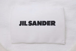 JIL SANDER ジルサンダー ロゴ Tシャツ 半袖シャツ トップス ホワイト ブラック コットン サイズXXL 良品 中古 42276