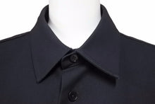 画像をギャラリービューアに読み込む, JIL SANDER ジルサンダー 長袖シャツ トップス ブラック グリーン コットン HS JM BM 0008 サイズ39 美品 中古 42278