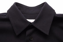 画像をギャラリービューアに読み込む, JIL SANDER ジルサンダー 長袖シャツ トップス ブラック グリーン コットン HS JM BM 0008 サイズ39 美品 中古 42278