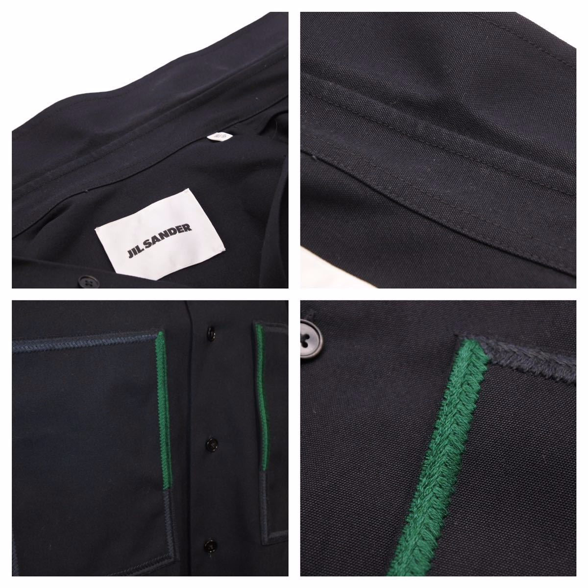 JIL SANDER ジルサンダー 長袖シャツ トップス ブラック