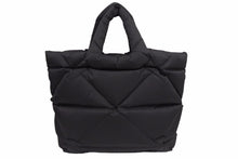 画像をギャラリービューアに読み込む, PRADA プラダ トートバッグ 2VG082 パデッド Re Nylon ナイロン 黒 キルティング バッグ 中古 42291