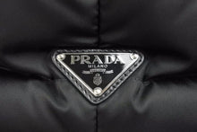 画像をギャラリービューアに読み込む, PRADA プラダ トートバッグ 2VG082 パデッド Re Nylon ナイロン 黒 キルティング バッグ 中古 42291