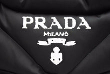 画像をギャラリービューアに読み込む, PRADA プラダ トートバッグ 2VG082 パデッド Re Nylon ナイロン 黒 キルティング バッグ 中古 42291