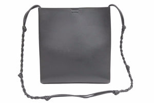 JIL SANDER ジルサンダー ショルダーバッグ クロスボディバッグ ブラック メンズ jsmu853172 TANGLE MEDIUM 中古 42296