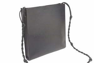 JIL SANDER ジルサンダー ショルダーバッグ クロスボディバッグ ブラック メンズ jsmu853172 TANGLE MEDIUM 中古 42296