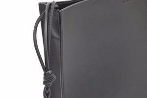 JIL SANDER ジルサンダー ショルダーバッグ クロスボディバッグ ブラック メンズ jsmu853172 TANGLE MEDIUM 中古 42296