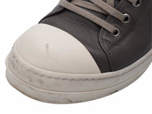 Load image into Gallery viewer, Rick Owens リック オウエンス LPO LOW SNEAKERS MILK 21SS RU21S6891 レザー ラモーンズ グレー サイズ EU40 良品 中古 42298