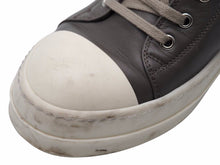 Load image into Gallery viewer, Rick Owens リック オウエンス LPO LOW SNEAKERS MILK 21SS RU21S6891 レザー ラモーンズ グレー サイズ EU40 良品 中古 42298