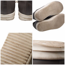 Load image into Gallery viewer, Rick Owens リック オウエンス LPO LOW SNEAKERS MILK 21SS RU21S6891 レザー ラモーンズ グレー サイズ EU40 良品 中古 42298