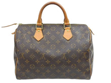 Load image into Gallery viewer, LOUIS VUITTON ルイ ヴィトン スピーディ 30 モノグラム ブラウン M41526 ハンドバッグ ミニボストン 美品 中古 42361