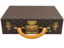 Load image into Gallery viewer, LOUIS VUITTON ルイヴィトン ジュエリーボックス M47120 ボワット ビジュー モノグラム ブラウン トランク 美品 中古 42383