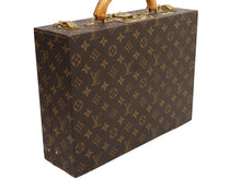 Load image into Gallery viewer, LOUIS VUITTON ルイヴィトン ジュエリーボックス M47120 ボワット ビジュー モノグラム ブラウン トランク 美品 中古 42383