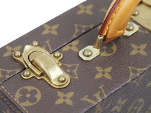 Load image into Gallery viewer, LOUIS VUITTON ルイヴィトン ジュエリーボックス M47120 ボワット ビジュー モノグラム ブラウン トランク 美品 中古 42383