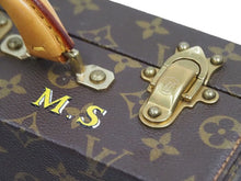 Load image into Gallery viewer, LOUIS VUITTON ルイヴィトン ジュエリーボックス M47120 ボワット ビジュー モノグラム ブラウン トランク 美品 中古 42383