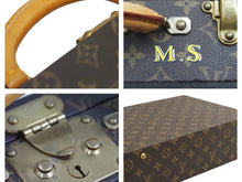 Load image into Gallery viewer, LOUIS VUITTON ルイヴィトン ジュエリーボックス M47120 ボワット ビジュー モノグラム ブラウン トランク 美品 中古 42383