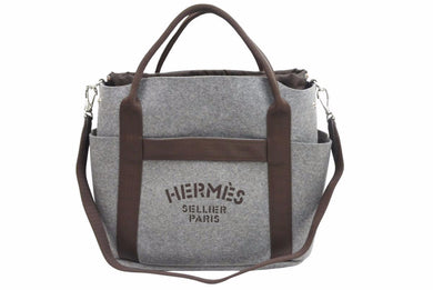 未使用品 HERMES エルメス 2way ハンドバッグ ソーエルメス限定 サックドパンサージュグルーム Z刻印 アシエ 美品 42408