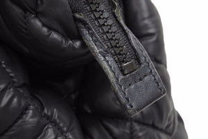 CHANEL シャネル 2012年 16番台 ハンドバッグ ココマーク ナイロン キルティング 美品 中古 42422