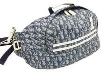Load image into Gallery viewer, Christian Dior クリスチャンディオール ボディバッグ DUT44854 ナイロン ブルー ホワイト 良品 中古 42441
