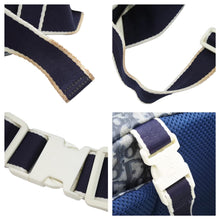Load image into Gallery viewer, Christian Dior クリスチャンディオール ボディバッグ DUT44854 ナイロン ブルー ホワイト 良品 中古 42441