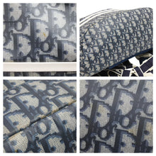 Load image into Gallery viewer, Christian Dior クリスチャンディオール ボディバッグ DUT44854 ナイロン ブルー ホワイト 良品 中古 42441
