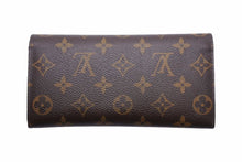 Load image into Gallery viewer, LOUIS VUITTON ルイ・ヴィトン ポルトフォイユ・エミリー 長財布 M60679 ウォレット ブラウン モノグラム 美品 中古 42458