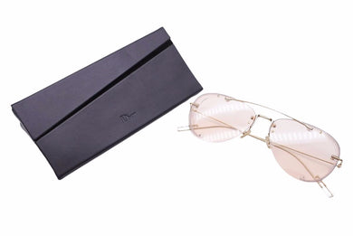 Dior Homme ディオールオム メガネ サングラス メンズクロマ ティアドロップ型 VBU06BKSAL ステンレス ゴールド美品 中古 42464